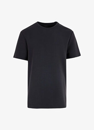 Fabrika Bisiklet Yaka Düz Antrasit Erkek T-Shirt F4SM-TST 0426