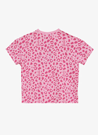 Barbie Desenli Pembe Kız Çocuk T-Shirt BRB5SG-TST6474