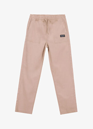 Discovery Expedition Lastikli Bel Düz Paça Bej Erkek Çocuk Pantolon D5SB-PNT3237