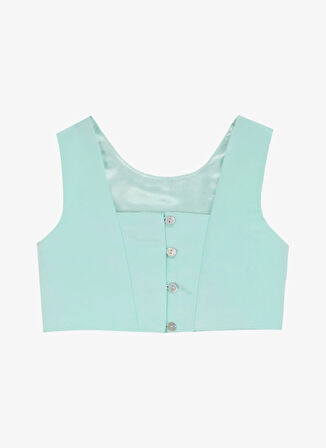 Barbie Taşlı Turkuaz Kız Çocuk Bluz BRB5SG-BLZ6007