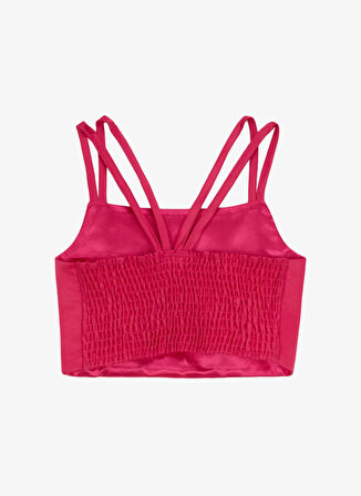 Barbie Taşlı Pembe Kız Çocuk Bluz BRB5SG-BLZ6008