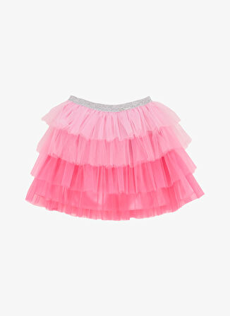 Barbie Normal Bel Kabarık Pembe Düz Kısa Kız Çocuk Etek BRB5SG-ETK6006
