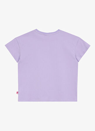 Barbie Baskılı Lila Kadın T-Shirt BRB5SG-TST6007