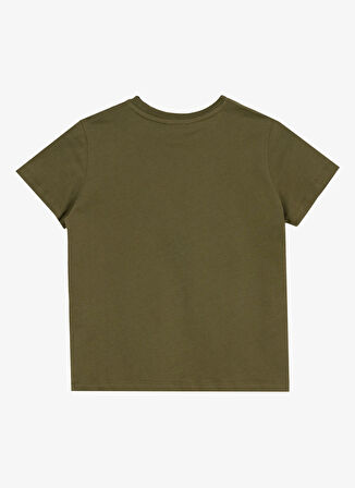 Discovery Expedition Baskılı Haki Erkek T-Shirt D5SB-TST3219