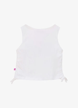 Barbie Baskılı Ekru Kız Çocuk T-Shirt BRB5SG-TST6462