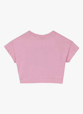 Barbie Baskılı Pembe Kız Çocuk T-Shirt BRB5SG-TST6003