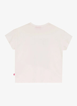 Barbie Baskılı Ekru Kız Çocuk T-Shirt BRB5SG-TST6018