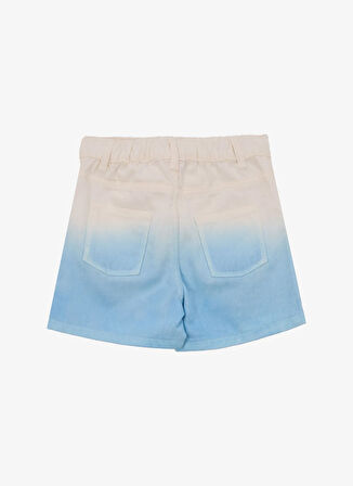 Barbie Yüksek Bel Standart Mavi Kız Çocuk Denim Şort BRB5SG-SRT6437