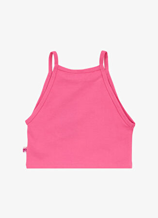 Barbie Baskılı Pembe Kız Çocuk Atlet BRB5SG-TST6025