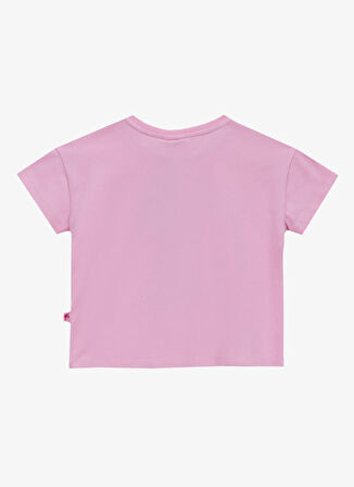 Barbie Baskılı Pembe Kız Çocuk T-Shirt BRB5SG-TST6437