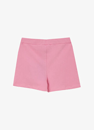Jeep Elastik Bel Relaxed Pembe Kız Çocuk Şort J5SG-SHT7650