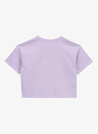 Jeep Baskılı Lila Kız Çocuk T-Shirt J5SG-TST7525