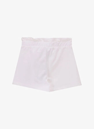 Jeep Lastikli Bel Relaxed Ekru Kız Çocuk Şort J5SG-SHT7858