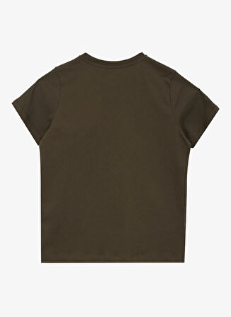Jeep Nakışlı Haki Erkek Çocuk T-Shirt J5SB-TST7742