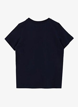 Jeep Nakışlı Lacivert Erkek Çocuk T-Shirt J5SB-TST7742
