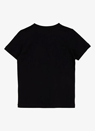 Siyah Erkek Çocuk Baskılı T-Shirt J5SB-TST7745