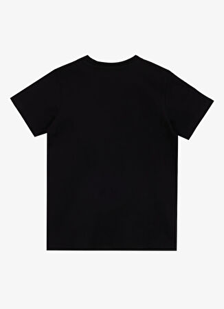 Jeep Baskılı Siyah Erkek Çocuk T-Shirt J5SB-TST7761