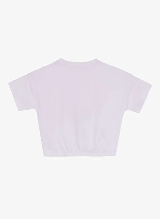 Jeep Baskılı Beyaz Kız Çocuk T-Shirt J5SG-TST7519