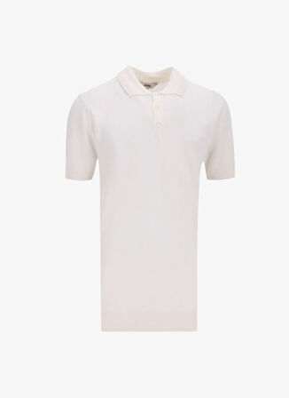 Ekru Erkek Relaxed Keten Karışımlı Kazak J5SM-KZK7245