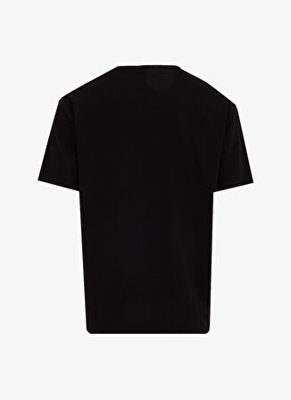 Jeep Bisiklet Yaka Baskılı Siyah Erkek T-Shirt J5SM-TST7343