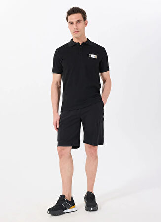 Jeep Baskılı Siyah Erkek Polo T-Shirt J5SM-TST7364