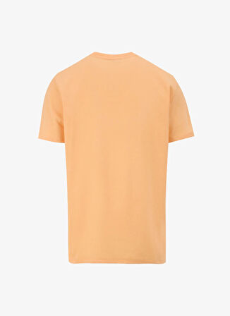 Jeep Bisiklet Yaka Baskılı Somon Erkek T-Shirt J4SM-TST7238