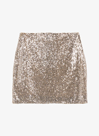 Bej Kadın Dar Kalıp Etek F5SL-ETK0277