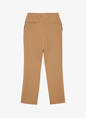 Fabrika Comfort Lastikli Bel Rahat Deve Tüyü Kadın Pantolon FC5SL-PNT0270