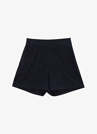 Siyah Kadın Standart Sweat Şort J5SL-SHT7057