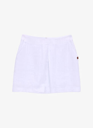 Jeep Normal Bel Standart Beyaz Kadın Şort J5SL-SHT7159