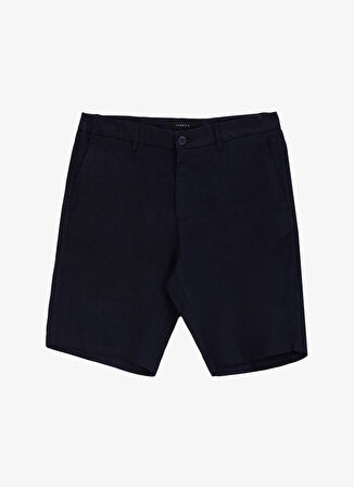 Fabrika Normal Bel Basic Lacivert Erkek Bermuda Şort F5SM-SHT 2016