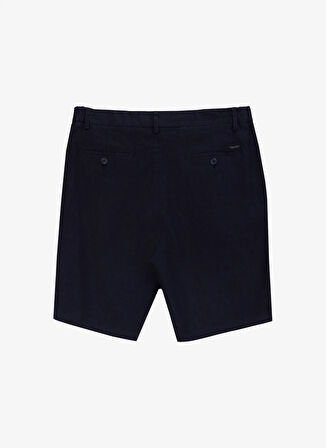 Fabrika Normal Bel Basic Lacivert Erkek Bermuda Şort F5SM-SHT 2016