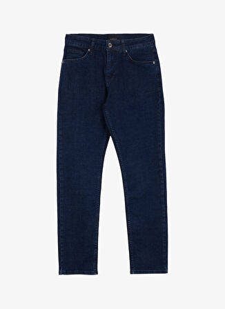 Fabrika Normal Bel Normal Paça Slim Fit Lacivert Erkek Denim Pantolon F5SM-PNT 2769