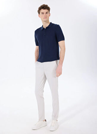 Fabrika Normal Bel Normal Paça Açık Gri Erkek Chino Pantolon F5SM-PNT 2728