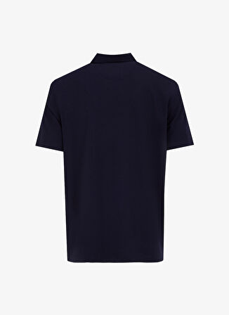 Fabrika Düz Lacivert Erkek Polo T-Shirt F5SM-TST 2040