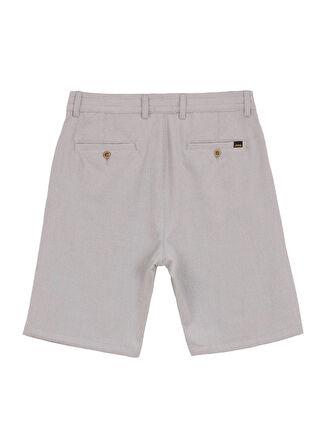Gri Erkek Basic Çizgili Şort J5SM-SHT7248