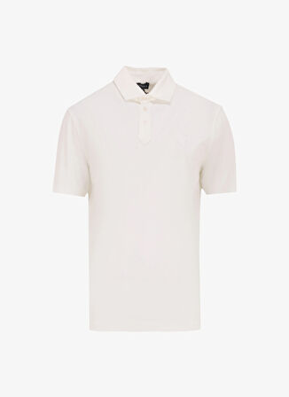 Fabrika Düz Ekru Erkek Polo T-Shirt F5SM-TST 2040