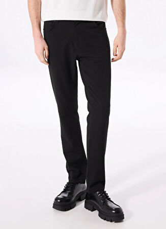 Fabrika Comfort Normal Bel Normal Paça Siyah Erkek Chino Pantolon FC5SM-PNT 2753