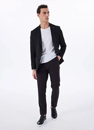 Fabrika Comfort Regular Fit Siyah Erkek Düz Ceket FC5SM-CKT 2314