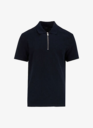 Lacivert Erkek Basic Polo T-Shirt F5SM-TST 2734