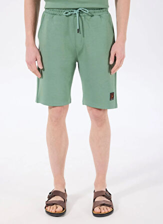 Discovery Expedition D4SM-SHT3221 Açık Haki Standart Erkek Sweat Şort