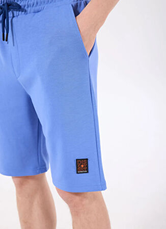 Discovery Expedition D4SM-SHT3221 Mavi Standart  Erkek Sweat Şort