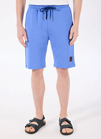 Discovery Expedition D4SM-SHT3221 Mavi Standart  Erkek Sweat Şort