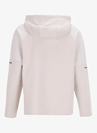 Discovery Expedition D5SM-SWT3710 Taş Kapüşon Yaka Relaxed Düz Erkek Sweatmont