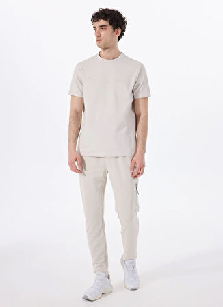 Discovery Expedition D5SM-TST3714 Taş Bisiklet Yaka Relaxed Baskılı Erkek T-Shirt