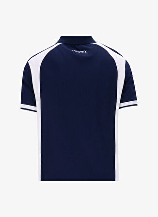 Discovery Expedition D5SM-TST3804 Lacivert - Beyaz Relaxed Düz Erkek Polo T-Shirt
