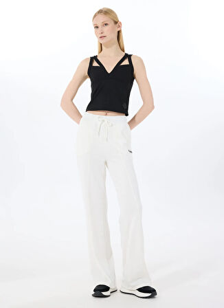 Discovery Expedition D5SL-TST3576 Siyah Relaxed Düz Kadın Atlet