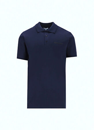 Discovery Expedition D4SM-TST3283 Lacivert Basic Düz Erkek Polo T-Shirt