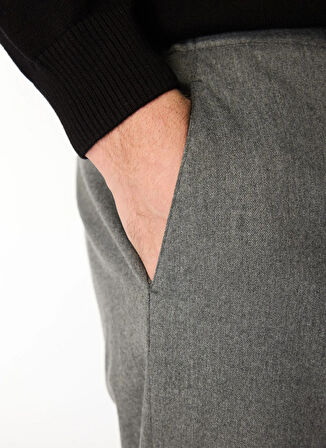 Tombolini Normal Bel Normal Paça Slim Fit Antrasit Erkek Pantolon PL31.ILDA.U860