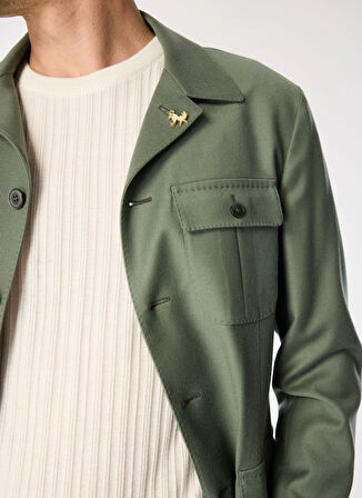 Tombolini Slim Fit Yeşil Erkek Ceket G130.IRP3.U361